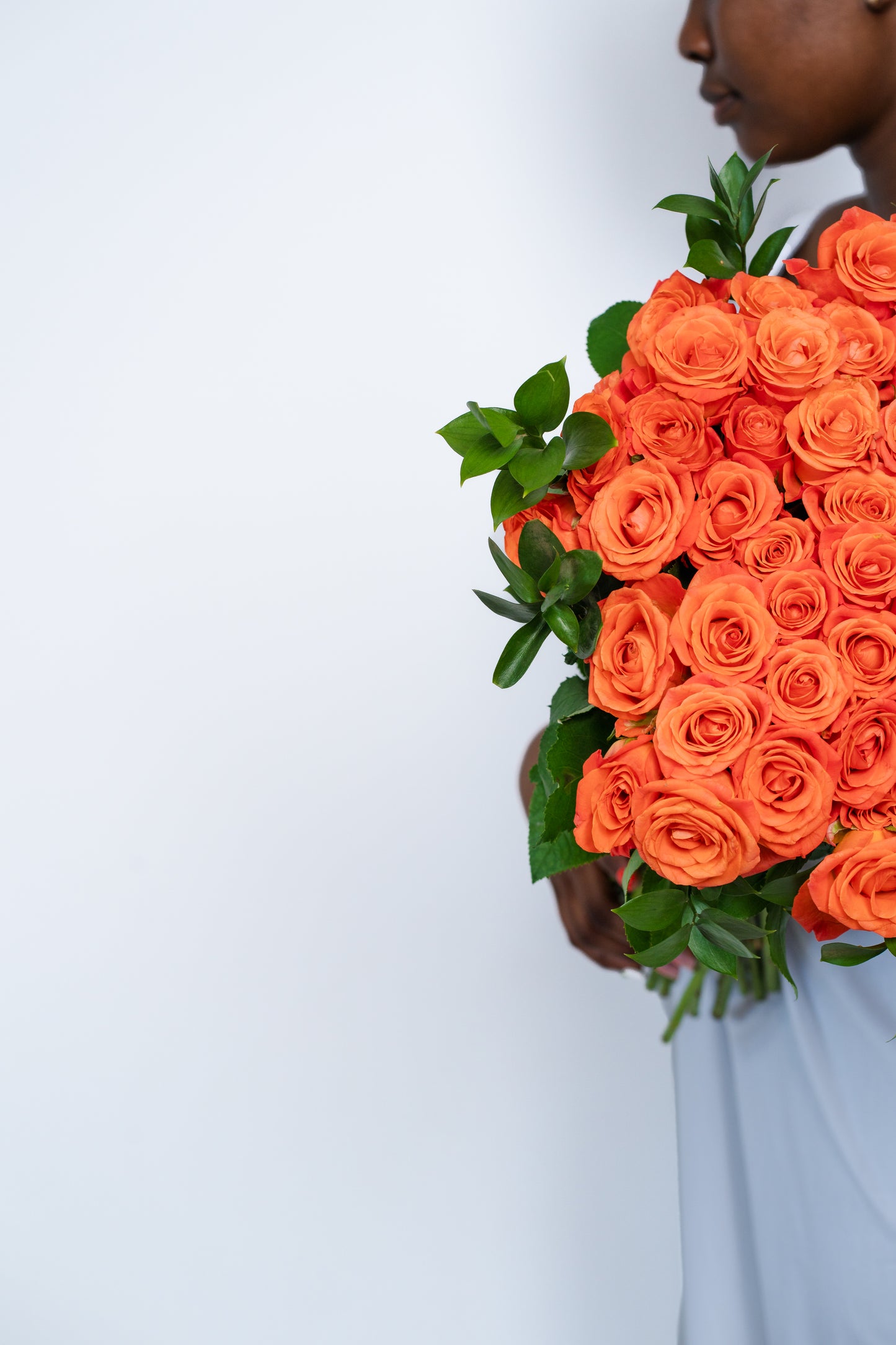 Orange Rose Bouquet