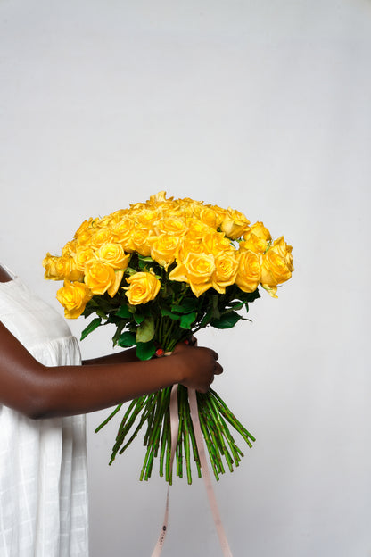 Yellow Rose Bouquet