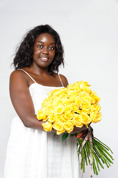 Yellow Rose Bouquet