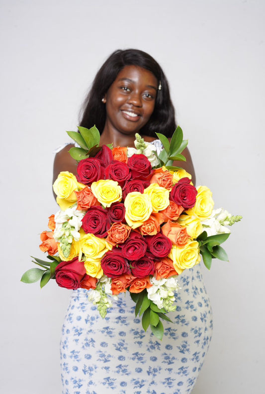 Mixed Roses Bouquet